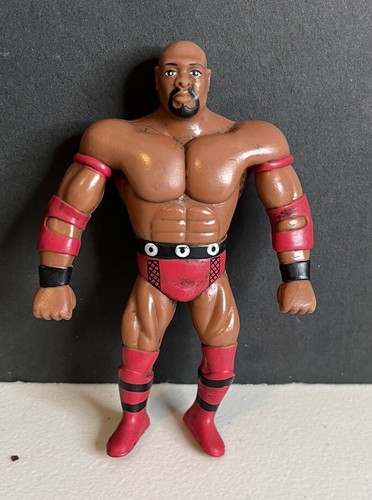 1998 WWF WWE Just Toys Ahmed Johnson bendie Wrestl...