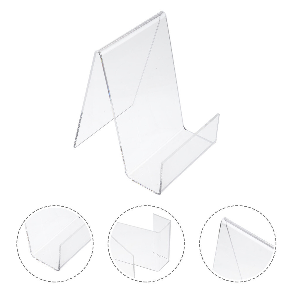 2pcs desk Book Holder Book Stand Magazine Display Stand Comic Book Frame Book