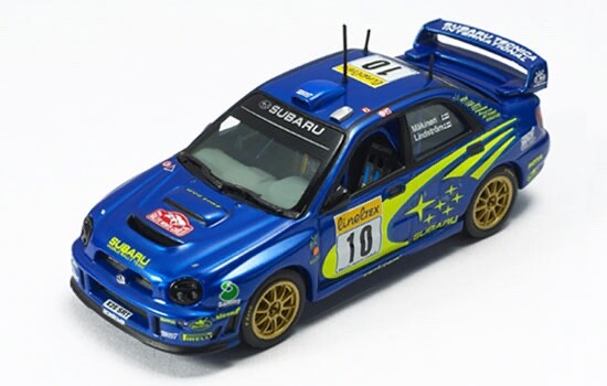 1/43 IXO RAM072 Subaru Impreza WRC 2002 Monte Carlo #10 Makinen & Lindstrom NEW