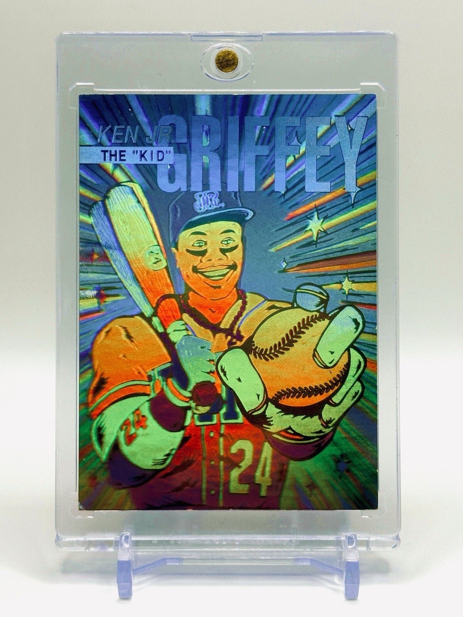 1992 Arena Holograms Ken Griffey Jr. The Kid Card #1 Rare Limited