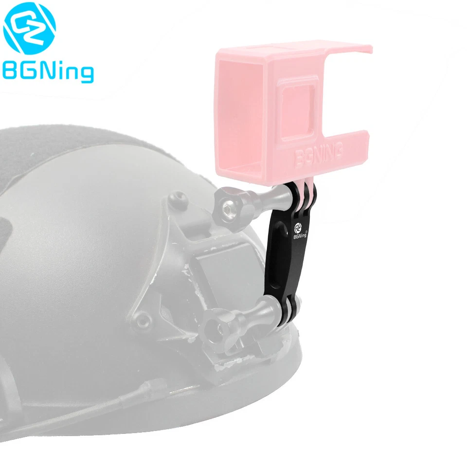 3in1 CNC Extension Mount Arm Aluminum Alloy for Gopro Hero 10 9 8  Action Camera - Image 2 of 4