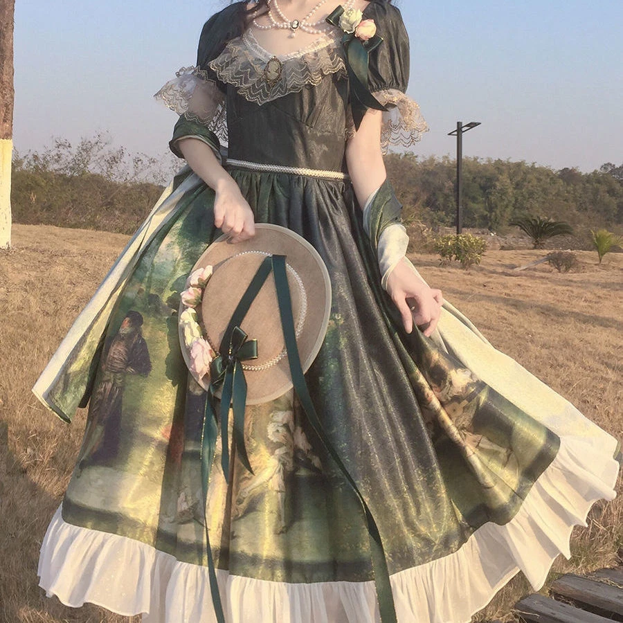 Japanese style shop prom dress