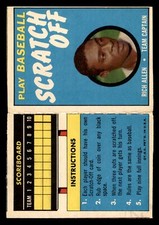 1970 Topps Scratch-Offs Baseball #2 Rich Allen GD
