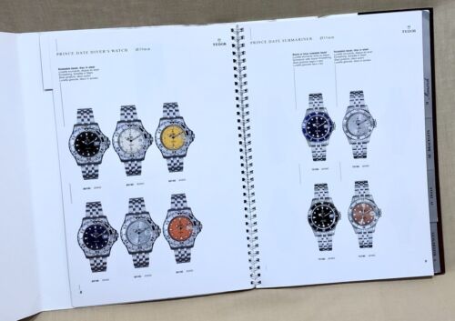 TUDOR Catalogue 1998 1999 Submariner Mini-Sub Chrono Diver BIG BLOCK Bracelets/ - Picture 9 of 12
