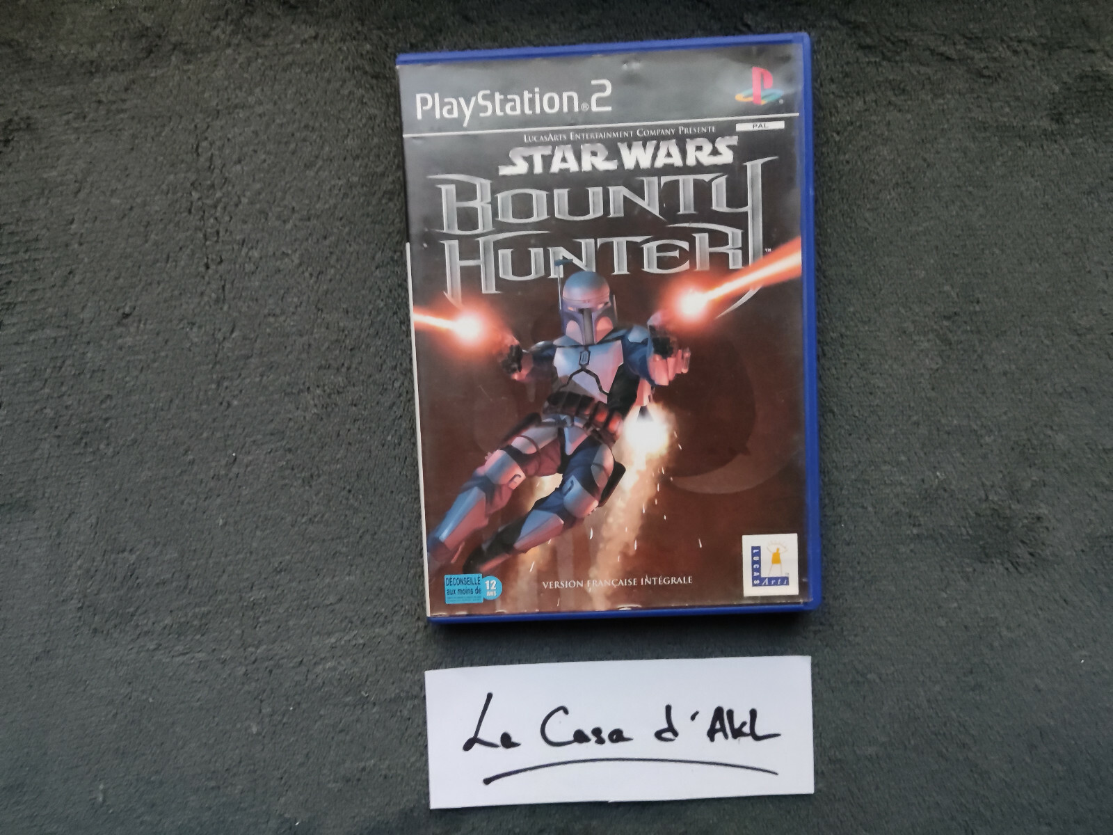 Star Wars Bounty Hunter sans notice sur Playstation 2 - PS2 FR TBE