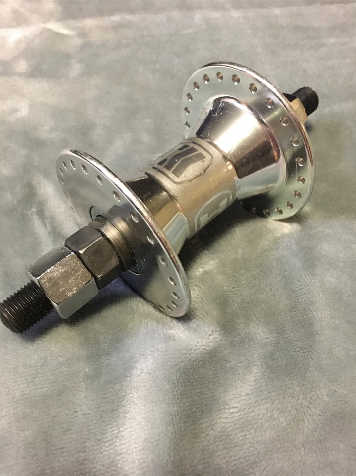 SUPER RARO MID SCHOOL HARO BMX CROMO BRIDA ANCHA 48 ORIFICIOS BUJE (EJE DE 14 MM DE ESPESOR) Foto 3 de 4