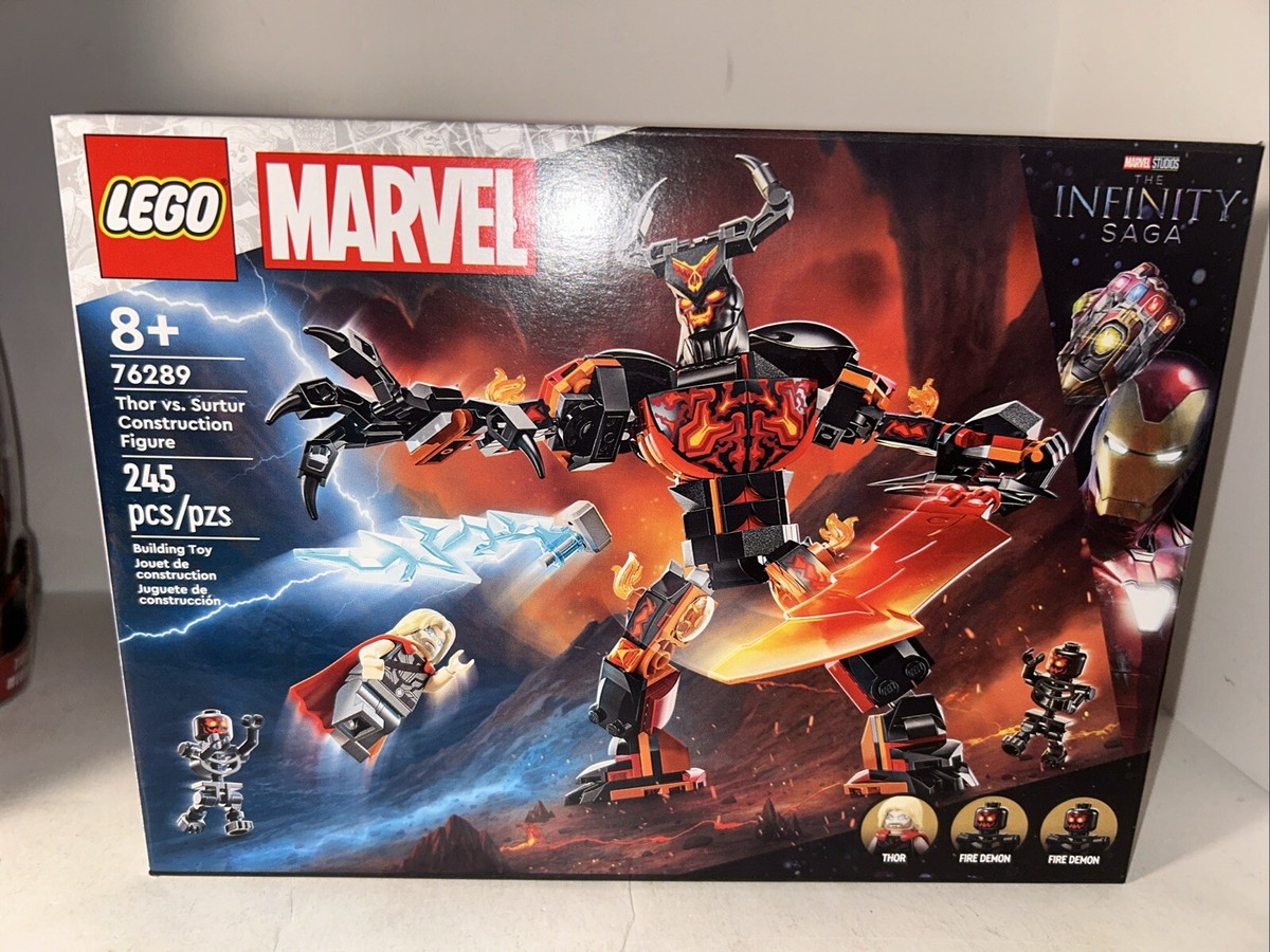 LEGO 76289 Marvel Thor vs. Surtur Construction Figure NEW SEALED