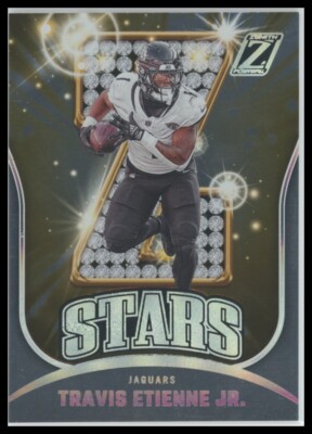 2023 Panini Zenith Z-Stars #12 Travis Etienne Jacksonville Jaguars