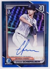 2024 Bowman Draft Ethan Schiefelbein True Blue Auto /150 CPA-ES