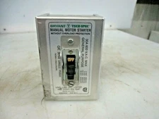 BRYANT TECH-SPEC SINGLE PHASE SWITCH NEMA I ENCLOSURE 30102