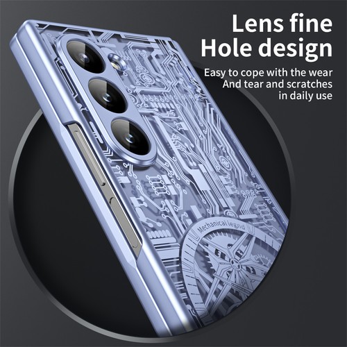 Hinge Case For Samsung Galaxy Z Fold 6 5 4 3 5G Shockproof With Screen Protector - Picture 5 of 53