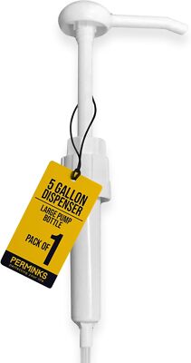 5 Gallon Pump Dispenser - Pump for 5 Gallon Bucket, Jug, Bottle (Pack of 1)