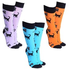 Sock Society Novelty Cat Adult Socks One Size - Choose Colour