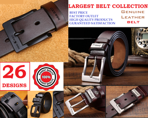 Men Belt Famous Brand Luxury Designer 