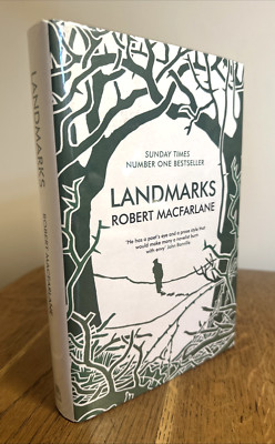 Landmarks by Robert Macfarlane 2015 SIGNED UK HB 1st Hamish Hamilton - VGC