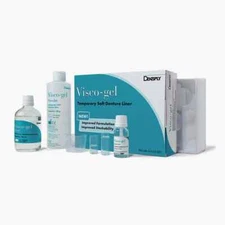 Dentsply Visco-Gel Kit Caulk Temporary Soft Denture Liner FREE SHIPPING