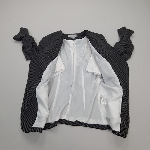 H & M Jacket Womens 6 Black Blazer Stylish Outdoors Casual Workwear Ladies - Picture 8 of 8