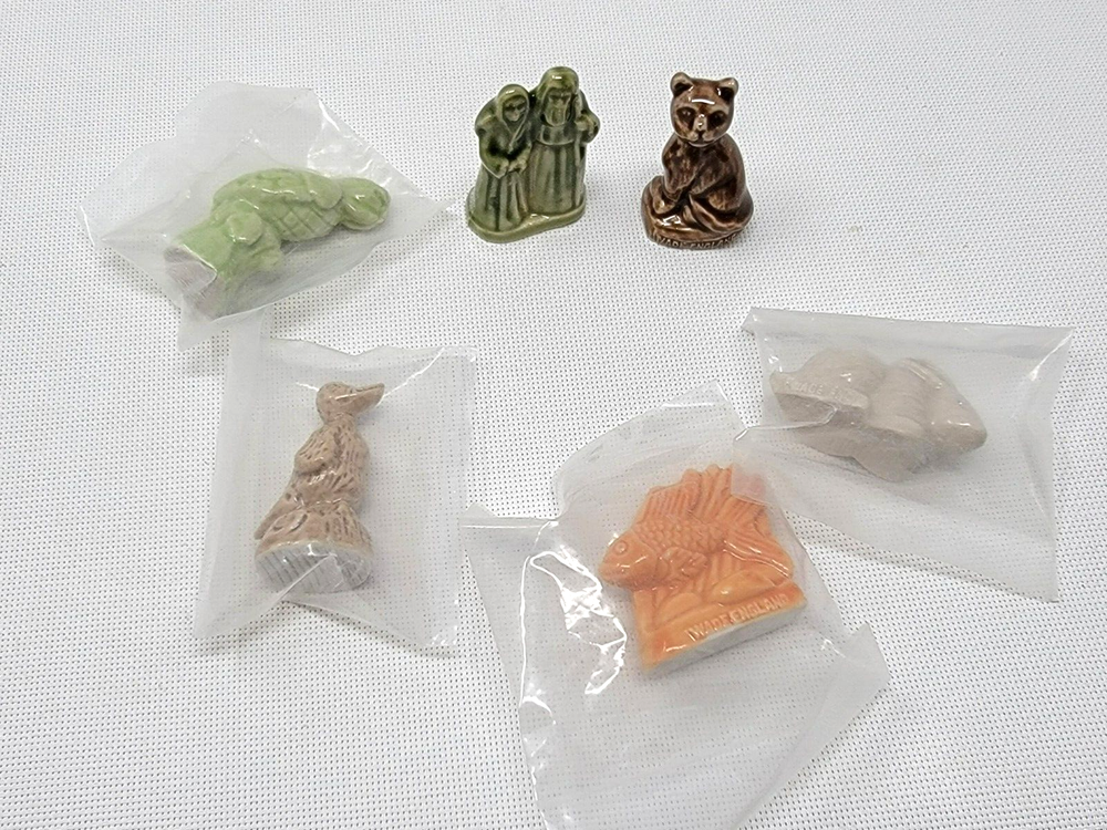 Wade England Fish Cat Duck Parrot White Bunny Rabbit Mary & Joseph Figurine Lot