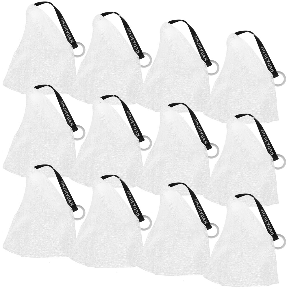 20 PCS Soap Dispenser Double Layer Foaming Sponge Hanging Bags Convenient