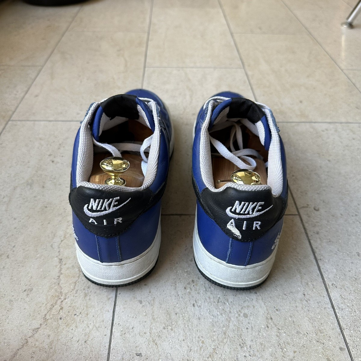 2004 Nike Air Force 1 Brooklyn, Sport Royal, Size 12: 306353-401 N 