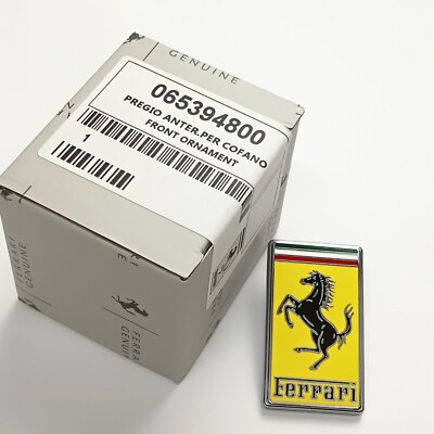 Ferrari Front Emblem Badge in Box 360 430 458 488 F12 599 F8