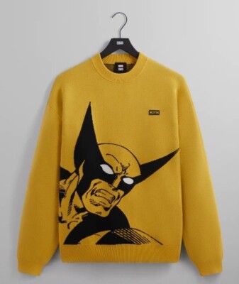 Kith Marvel X-Men Wolverine Crewneck Size XXL 2XL In Hand | eBay