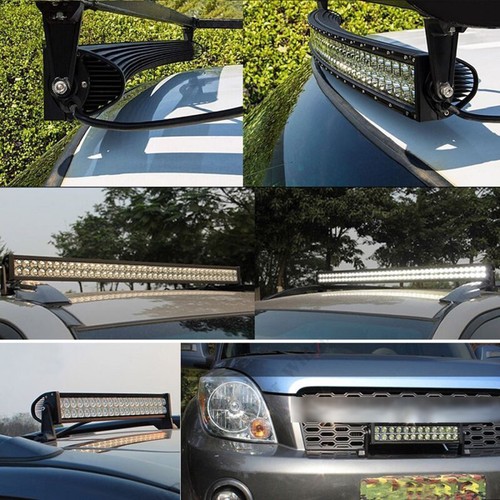 Green White Strobeflash Led Light Bar Kits For Off-road Driving Hunting Fishing - Picture 12 of 77