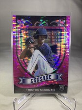 TRISTON MCKENZIE 2021 Panini Chronicles Crusade Pink Pulsar Prizm #2 RC