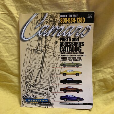 Camaro Parts & Accessories Catalog - Classic Industries