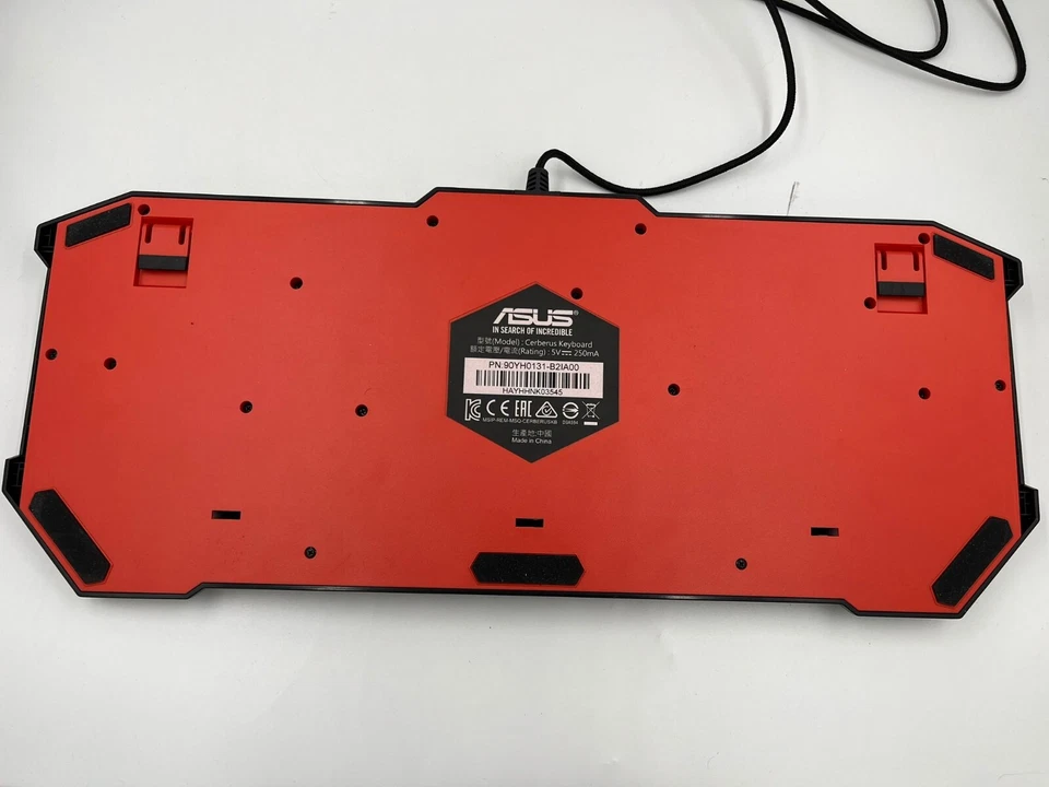 ASUS CERBERUS LED BACKLIT USB GAMING KEYBOARD - Immagine 2 di 4