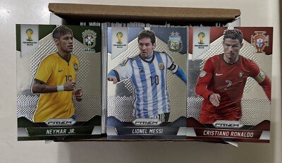 2014 Panini Prizm FIFA World Cup Complete Base Set 1-201 Messi Ronaldo Neymar