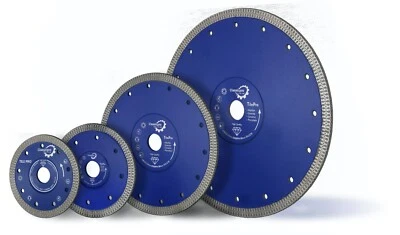 Tile Turbo Thin Diamond Dry Cutting blade/Disc Grinder 115-230mm Classicpro UK.