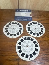 Vintage View-Master Heidi 3 Reels B425 No Case Returns to The Alps Frankfurt