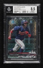2017 Bowman Chrome Prospects Mega Box Refractor Ronald Acuna Jr BGS 8.5 6fs