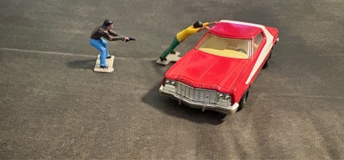 Corgi #292 - Starsky And Hutch Ford Torino & Figures - 1977 - Diecast - Unboxed - Picture 4 of 13