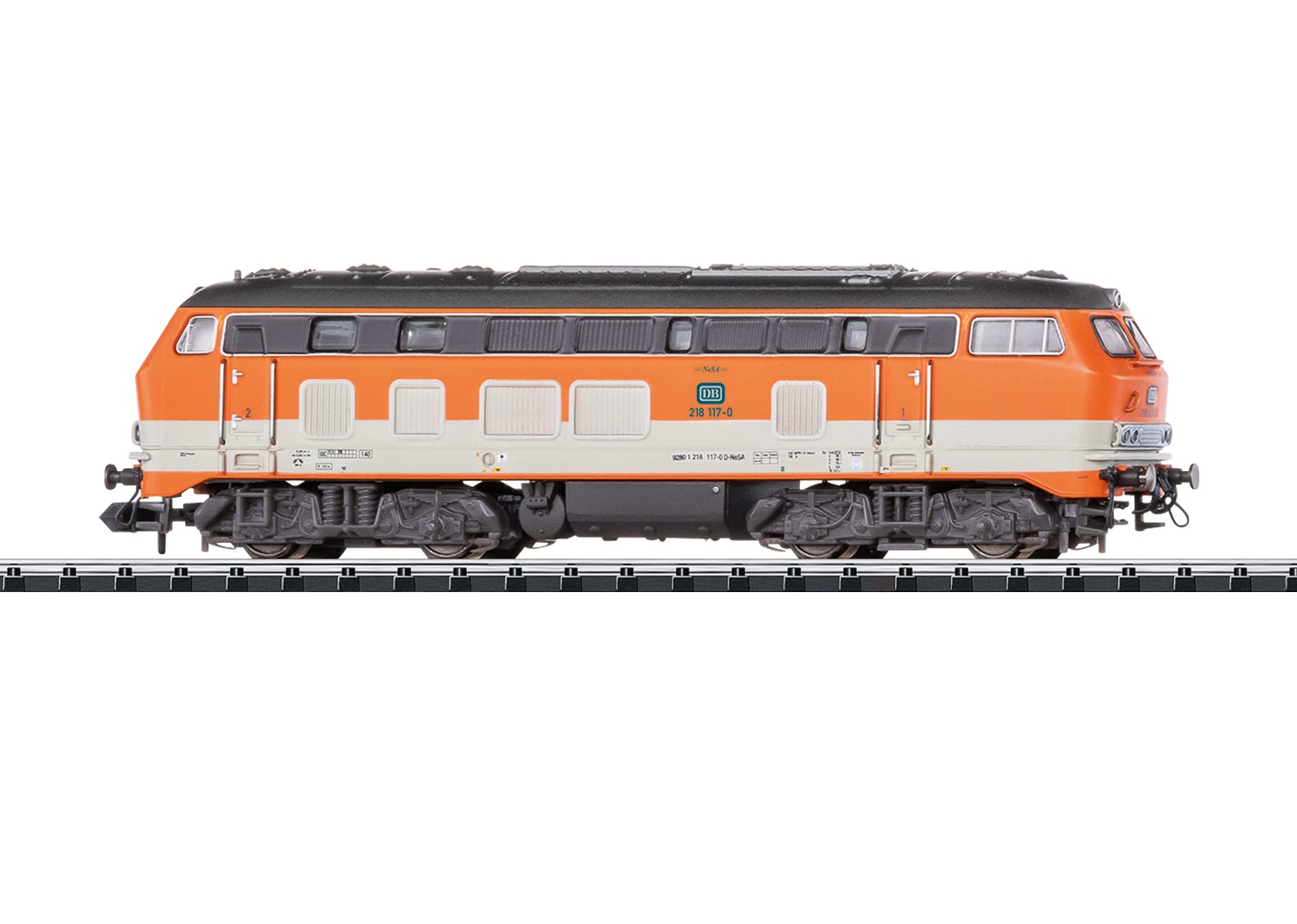 Minitrix / Trix N 16826 - Diesellokomotive Baureihe 218, Digital-Sound   Neuware