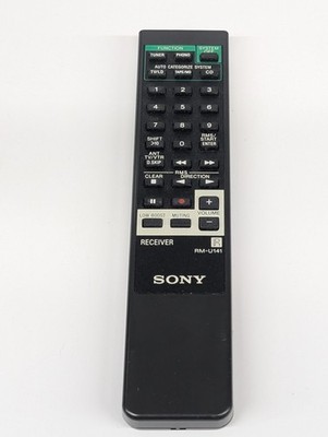 SONY RM-U141 RECEIVER ORIGINAL FERNBEDIENUNG GETESTET & FUNKTIONSFÄHIG