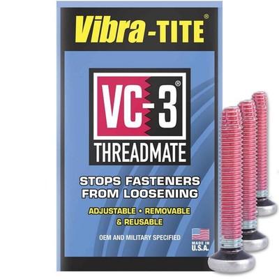 Vibra-tite VC-3 verstellbare und wiederverwendbare Gewindesicherung - 1ml Beutel