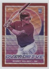 2021 Panini Chronicles Overdrive Ruby Wave Prizm 129/199 Bobby Dalbec #9 1dm4