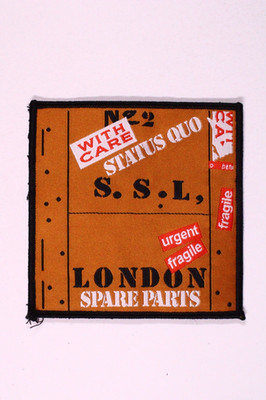 Status Quo Band Patch Mit Care SSL London Ersatzteile UK Rock
