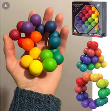 3D Puzzle Ball Fidget Toy Endless Twist Stress Relief Desk Toy Gift