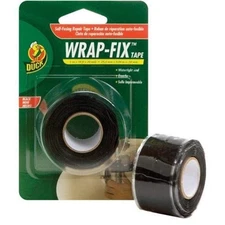 Brand Wrap-Fix Repair Tape, 1-Inch by 10 Feet, Single Roll, Black (442055)