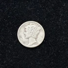 1944 Mercury Dime 90% Silver Philadelphia Mint US Coin