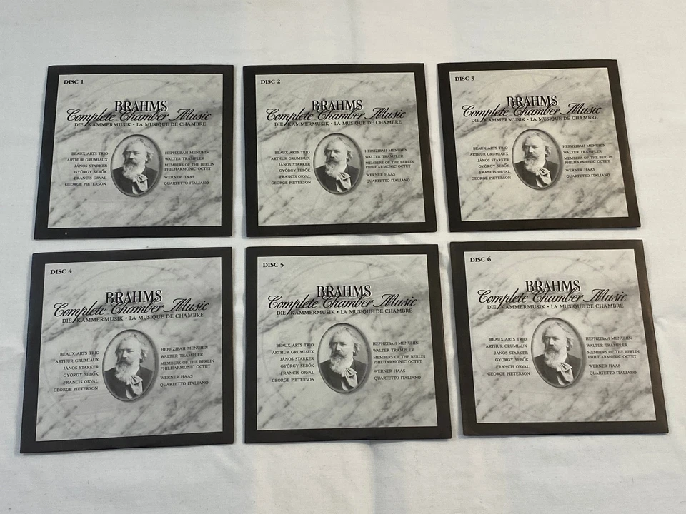Brahms Complete Chamber Music 11 CD Set 1996 (NM) - Image 2 of 4