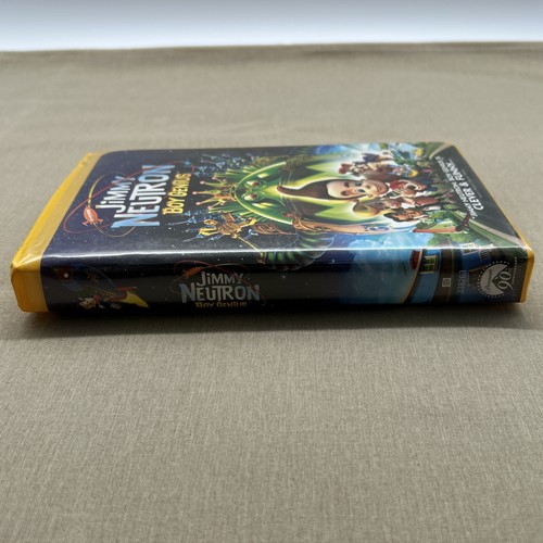 Jimmy Neutron: Boy Genius (VHS 2002) Nickelodeon Movie Animated Sci-Fi Comedy + - Picture 4 of 10