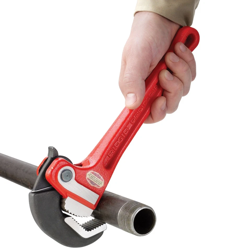 Rapid Pipe Wrench, 10 in. L, Cast Iron - Image 4 of 4
