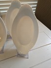 Set of (6) Pillivuyt France Au Gratin Porcelain White Oval Pan W/Handles French — photo 5