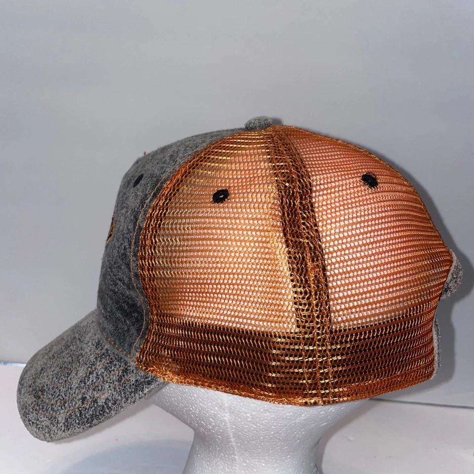 Orange County Choppers OCC 平沿帽皮革和网眼摩托车摩托车 — 第 4/4 张图片