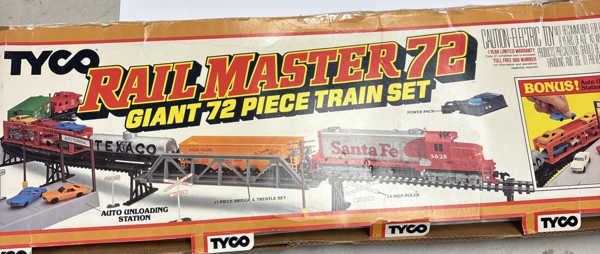 TYCO LONG HAULER 72 GIANT HO TRAIN SET, # 7413 Train Only | eBay
