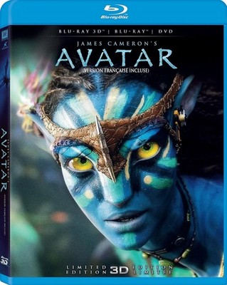 FACTORY SEALED: Avatar 3D/Blu-Ray/DVD 2 Disc Set James Cameron